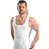 Timion Beyaz Erkek Dikişsiz Vücut Toparlayıcı Korse - 740 - 2XL
