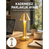 Timion LED Masa Lambası 3 Renk Ayarlı Şarjlı Kablosuz Modern Tasarım Yeni Nesil - 1 - Renkli