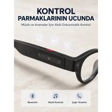 Timion Mey Ithalat® Siyah Kameralı Akıllı Gözlük Aı Görüntü Tanıma Bluetooth Müzik Telef - 1 - Renkli