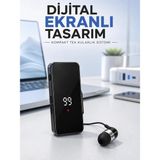 Timion Mey Ithalat® Tek Kulaklıklı Bluetooth Kulaklık Klipsli Mini Taşınabilir Müzik ve Gör - Renkli