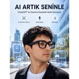 Timion Mey Ithalat® Yapay Zeka Destekli Akıllı Gözlük Kameralı Fotoğraf Video Kayıt Çoklu - 1 - Renkli