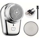 Timion Mini Shaver Sıfır Sakal Taşınabilir Şarjlı Tıraş Makinesi Ipx6 Korumalı (5148) - 1 Adet