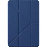 Timion Newface Apple iPad 2025 10.9 10.nesil (A16) Mera Kalemlikli Tablet Kılıfı - Lacivert Lütfen Alac - Renkli