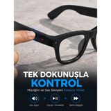 Timion Siyah Aı Destekli Akıllı Gözlük Dahili Kameralı Çoklu Dil Çeviri Bluetooth Müzik ve A - 1 - Renkli