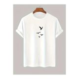 TİMİSİVA(192) Unisex Oversize KURT TÜRK BAYRAĞI Baskılı Bisiklet Yaka Kısa Kollu SİYAH T-shirt BEYAZ XL