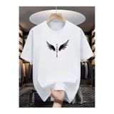 TİMİSİVA(236) Unisex Oversize KURT TÜRK BAYRAĞI Baskılı Bisiklet Yaka Kısa Kollu SİYAH T-shirt BEYAZ XS