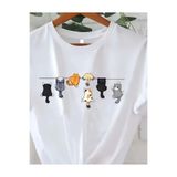 TİMİSİVA(246) Unisex Oversize KURT TÜRK BAYRAĞI Baskılı Bisiklet Yaka Kısa Kollu SİYAH T-shirt