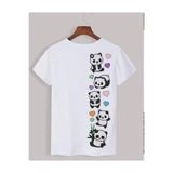 TİMİSİVA(307) Unisex Oversize KURT TÜRK BAYRAĞI Baskılı Bisiklet Yaka Kısa Kollu SİYAH T-shirt BEYAZ L
