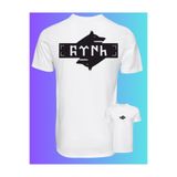 TİMİSİVA(31) Unisex Oversize KURT TÜRK BAYRAĞI Baskılı Bisiklet Yaka Kısa Kollu SİYAH T-shirt BEYAZ M