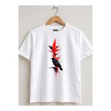 TİMİSİVA(45) Unisex Oversize KURT TÜRK BAYRAĞI Baskılı Bisiklet Yaka Kısa Kollu SİYAH T-shirt BEYAZ M