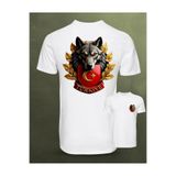 TİMİSİVA(9) Unisex Oversize KURT TÜRK BAYRAĞI Baskılı Bisiklet Yaka Kısa Kollu SİYAH T-shirt BEYAZ S