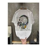 TİMİSİVA(92) Unisex Oversize KURT TÜRK BAYRAĞI Baskılı Bisiklet Yaka Kısa Kollu SİYAH T-shirt
