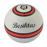 Timon Beşiktaş Orjinal Lisanslı Futbol Topu No:5 Çim Saha İçin Beyaz Renkli Dayanıklı Malzeme