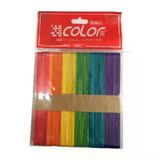 Timon Color Ahşap Dil Çubuğu İnce 50 Adet