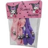 Timon Lisanslı KUROMİ Balon 6 LI Paket