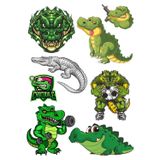 Timsah Sticker Set-1 8 Parça Telefon, Tablet, Defter, Laptop Sticker