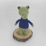 Timsah Uyku Arkadaşı Amigurumi Organik Oyuncak