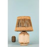 Tindra Handmade Dekoratif Seramik Abajur – Modern Tasarım, A Enerji Sınıfı Kullanım, E27 Uyumlu Tek Başlıklı Masa Lambası, Dayanıklı Seramik Gövde, Minimalist Şık Model – CE Sertifikalı Yerli Üretim
