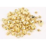 Tineke 25 Adet 12mm Gold Renk Kulplu Zil,Çan,Çıngırak,Metal Amigurumi Zili,Takı Aksesuar Yapımı