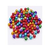 Tineke 50 Adet 12mm Karışık Renk Kulplu Zil,Çan,Çıngırak,Metal Amigurumi Zili,Takı Aksesuar Yapımı