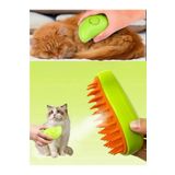 Tineke Buharlı Kedi & Köpek Yıkama Fırçası Tarağı Yumuşak Silikon