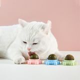 Tineke Catnipli Yenilebilir Kedi Nanesi Otu Yalama Oyun Topu Oyuncağı Yengeç