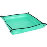 Tineke Çiçek Saksı Toprağı Aktarımı Için Su Geçirmez Ped 50X50 cm 1 Adet Mavi