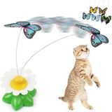 TİNEKE Hareketli Dönen Kelebek - Kedi Oyuncağı ( Pille Çalışır)