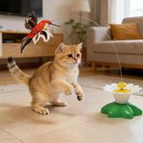 Tineke Hareketli Dönen Kuş Kedi Oyuncağı ( Pille Çalışır)
