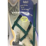 Tineke Kedi Göğüs Tasması Ve Gezdirme Seti No: 111 Yeşil