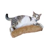 Tineke Kedi Otlu Sarılma Yastığı Uyku Oyuncağı 30 CM gri