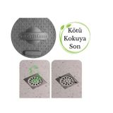 Tineke Lavabo Kötü Koku Giderici Önleyici Silikon Mat Sızdırmaz Lavabo Tıkacı Lavabo Tıpası Evye Kapağı Gri