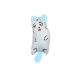TİNEKE Peluş Kedi Oyuncağı Kedi Otlu Catnipli Mavisi 1 Adet