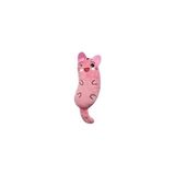 Tineke Pembe Peluş Kedi Oyuncağı Catnipli Eğlenceli Kullanım Amacı İçin Sevimli Tasarım