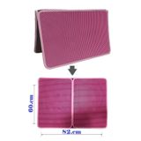 TİNEKE PETSHOP Büyük Boy Elekli Kedi Tuvalet Önü Paspası Katlanabilir 82 X 60 Cm Pembe