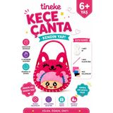 Tineke Sevimli Kız Figürlü Keçe Çanta Yapım Seti Eğitici Oyuncak Dikiş Aktivitesi ve Hobi Kiti 6+ Yaş 1 Adet - Çok Renkli