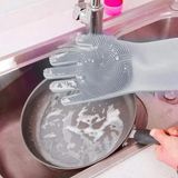 TİNEKE Sihirli Eldiven Çok Amaçlı Banyo Tuvalet Mutfak Bulaşık Temizleme Araç Yıkama Eldiveni 1 ÇİFT