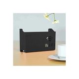 Tineke Siyah Wifi Kutusu Duvar Asılabilir Sigorta Ve Modem Saklama Kutusu 25X15x6 Cm