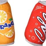 Tineke Teneke Kola Tarzinda Dayanikli Sesli Kopek Oyuncagi Orange 1 Adet