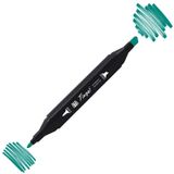 Tinge Twin BG53 Turquoise Green Çift Uçlu Markör Kalem