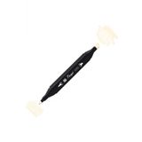 Tinge Twin BR109 Pearl White Çift Uçlu Markör Kalem