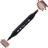Tinge Twin BR91 Naturel Oak Çift Uçlu Markör Kalem