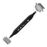 Tinge Twin CG8 Cool Grey Çift Uçlu Markör Kalem