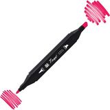 Tinge Twin R10 Deep Pink Çift Uçlu Markör Kalem