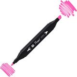 Tinge Twin RP6 Vivid Pink Çift Uçlu Markör Kalem