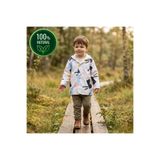 tinibud Terletmeyen Çift Taraflı Erkek Çocuk Yağmurluk 2-5 Yaş %100 Pamuk Müslin Astarlı