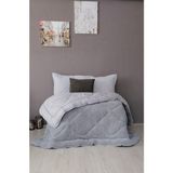 Tinimini Home Wellsoft Silikon Yorgan - 195 x 215 cm - 0315 Gri