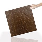 Tink 3 Boyutlu Duvar Paneli Kabartmalı Salon Desenli Pvc 41x41 cm/ 6 Adet /1 m²