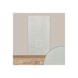 TİNK 3D Kendinden Yapışkanlı Akustik Keçe Panel Duvar Kağıdı Desenli 52x98 cm 10 Adet (5 m²) - BEYAZ
