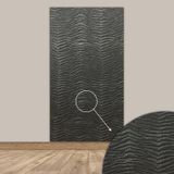 Tink 3d Kendinden Yapışkanlı Akustik Keçe Panel Duvar Kağıdı Desenli 52x98 Cm 10 Adet 5 M² Koyu Gri